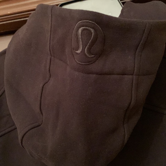 Lululemon full zip scuba hoodie black size 16 - Picture 7 of 7